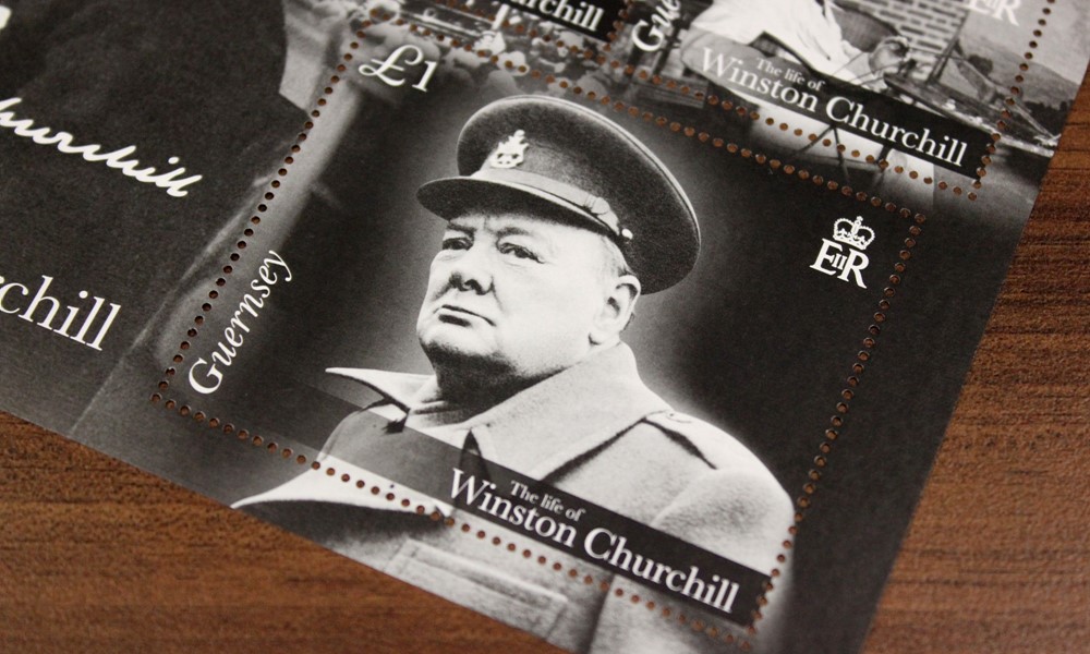 Guernsey Post Winston Churchill Stamps