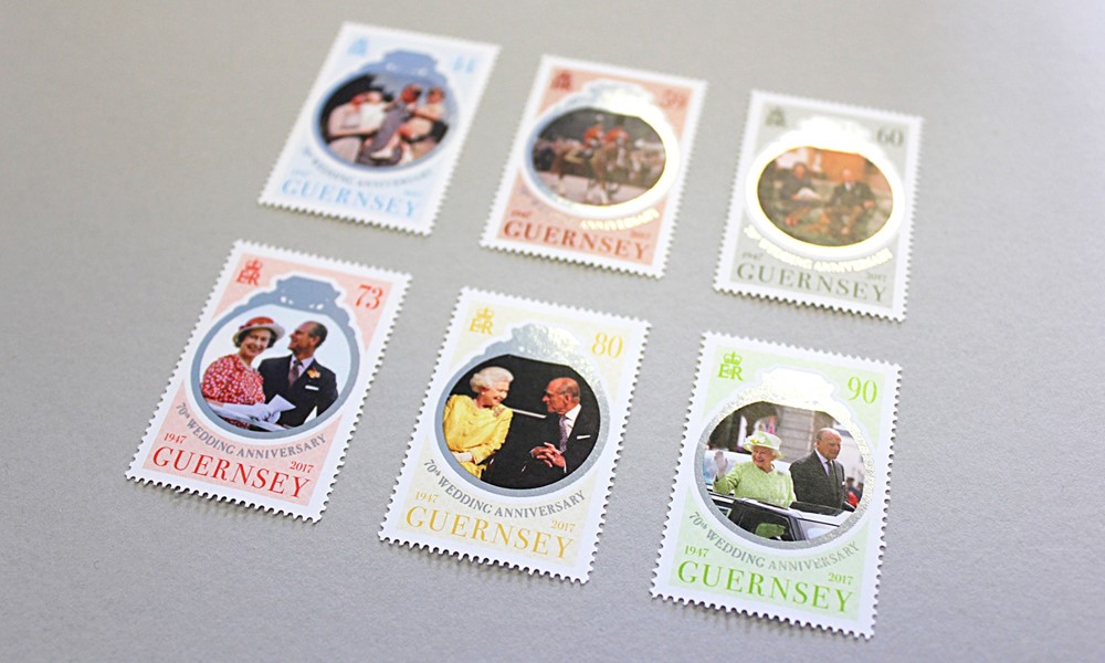 The Queen & Prince Philip 70th Wedding Anniversary Stamps