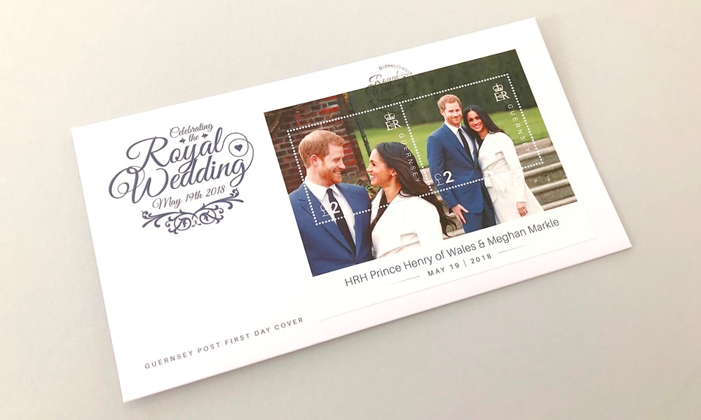 Guernsey Post – Prince Harry & Meghan Markle Royal Wedding Stamps