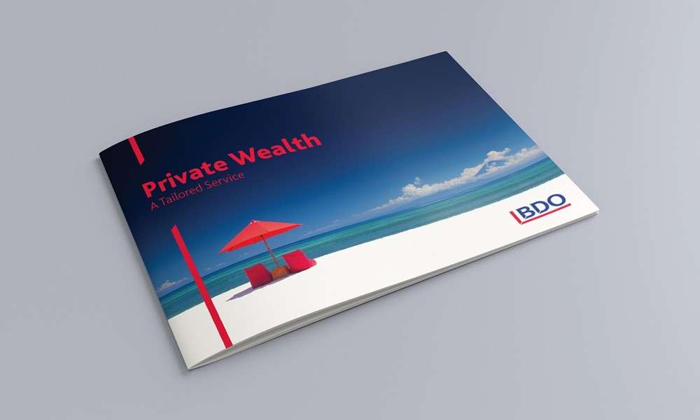BDO Private Wealth Brochure & BDODrive Mailer