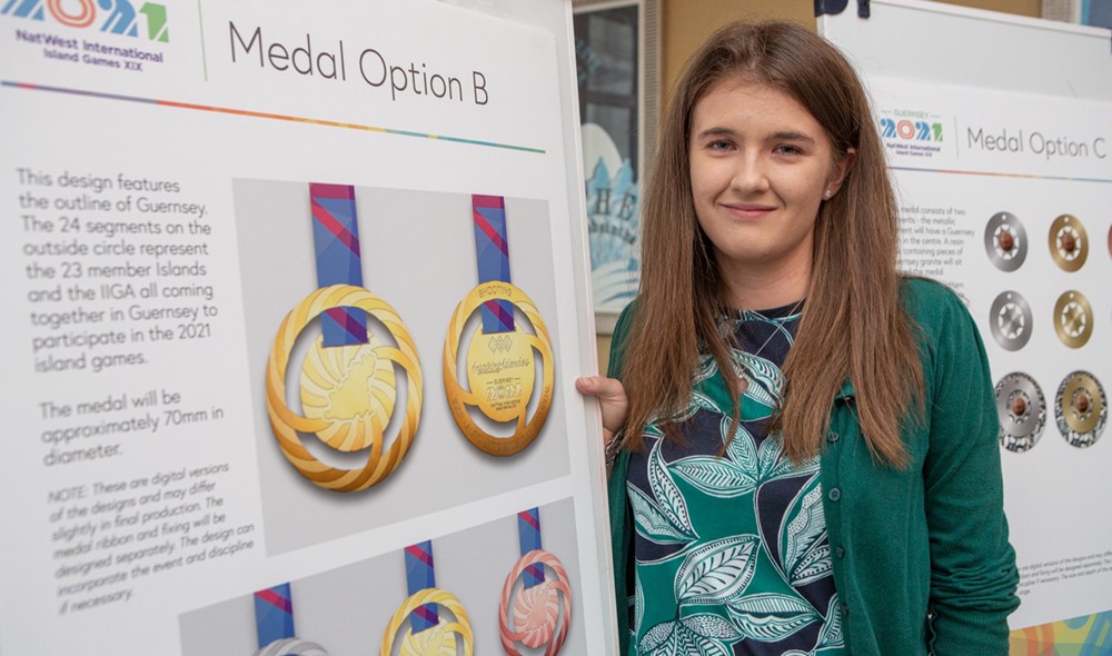 Chloe wins 2021 Guernsey Island Games Medal Competition