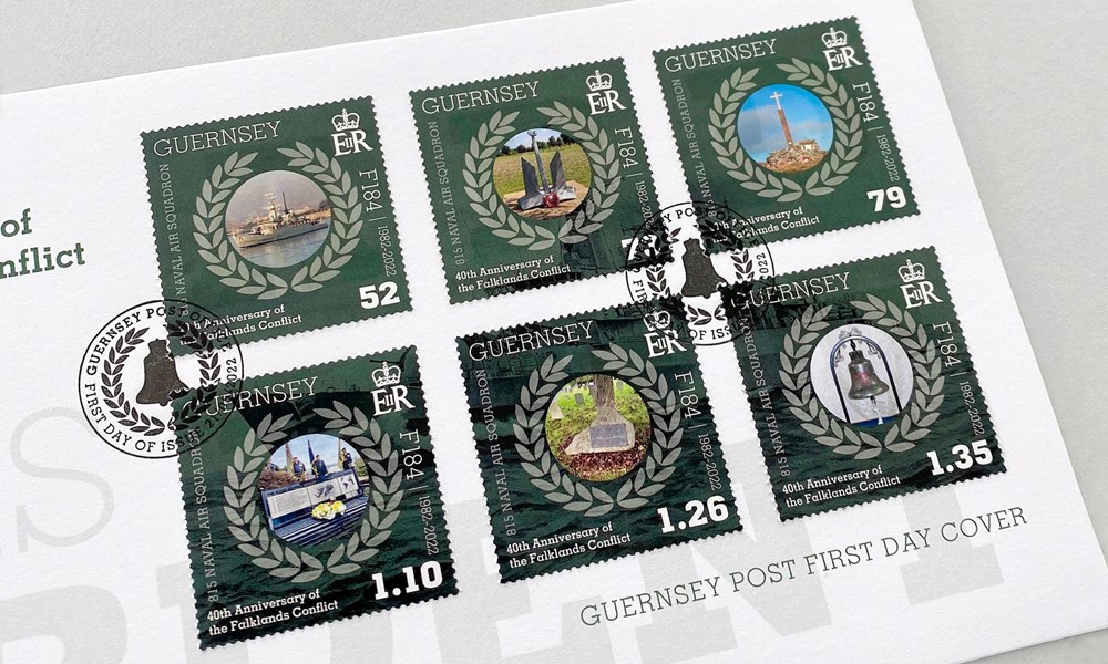 Guernsey Post Falklands Stamps
