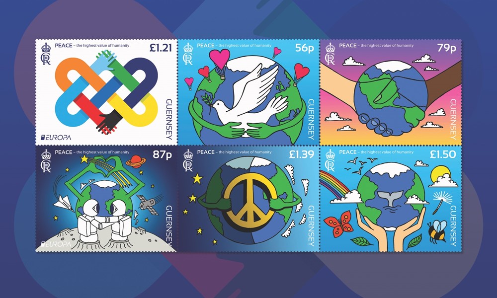 Europa 'Peace' Stamp Set