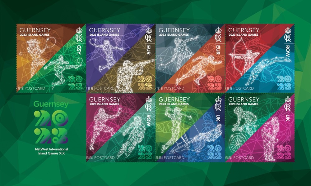 Guernsey 2023 Island Games Stamps Set