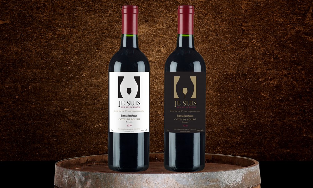 Je Suis Wine Labels