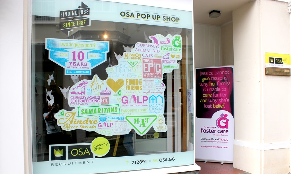 Two Degrees North Charity Pop Up Shop
