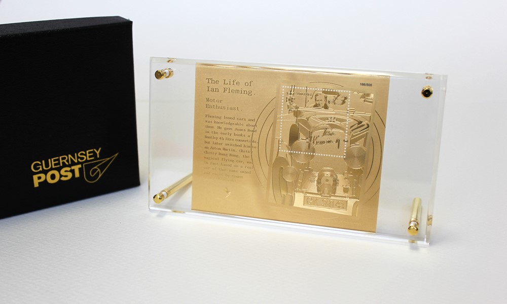 Ian Fleming Stamp Set