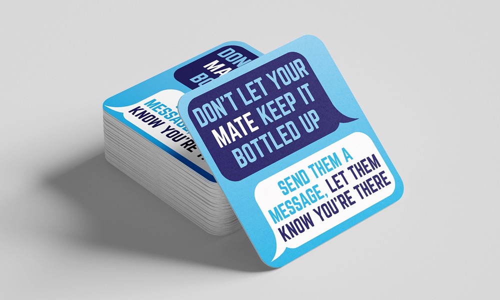 Guernsey Mind SMS Beer Mats