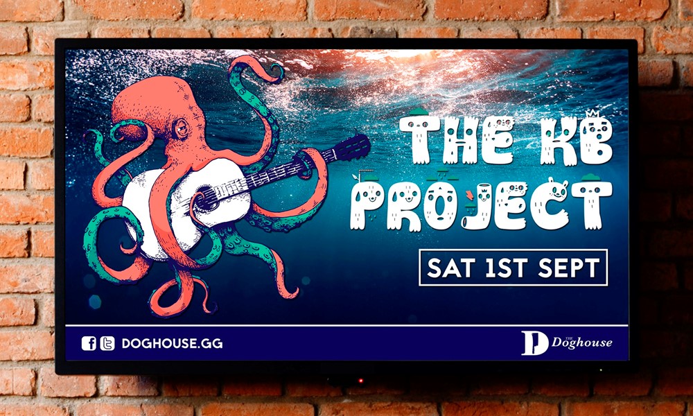 The Doghouse TV Screen Advertising