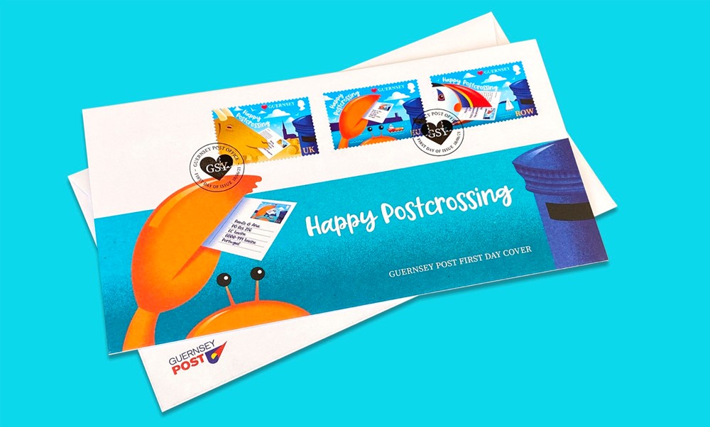 Guernsey Post Postcrossing 2021 Stamps