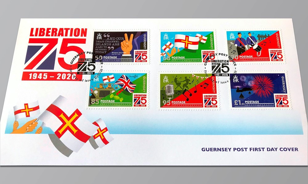 Guernsey Post 'Liberation 75' Stamp Set